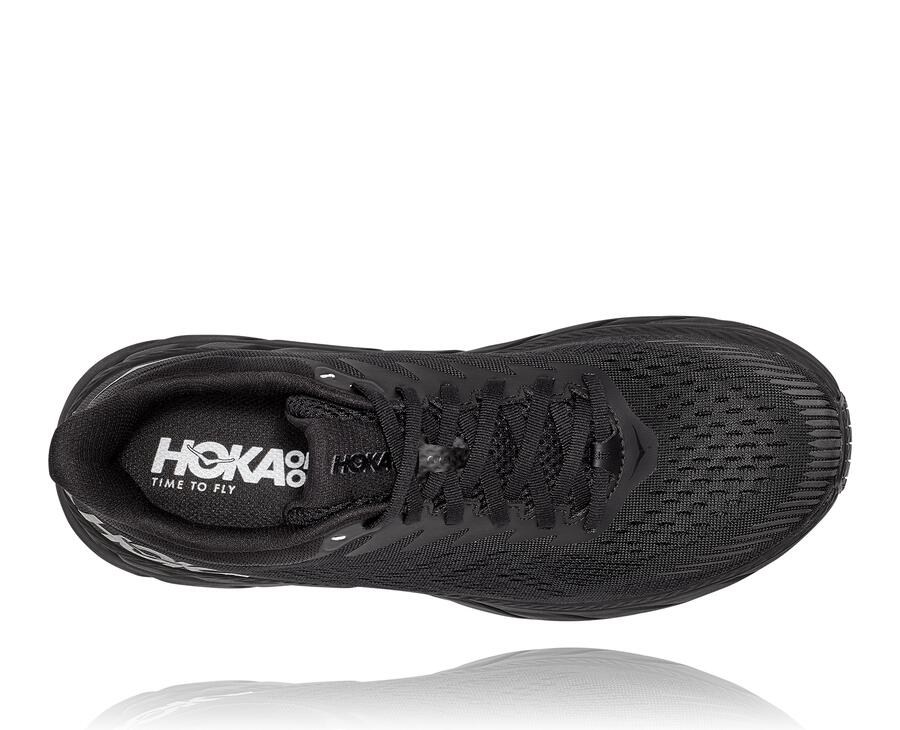 Hoka One One Clifton 7 Löparskor Herr - Svarta - MKYWZ-4395